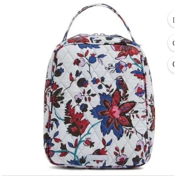 Vera Bradley Vineyard Floral Lunch Bunch Bag NWT - Picture 1 of 2